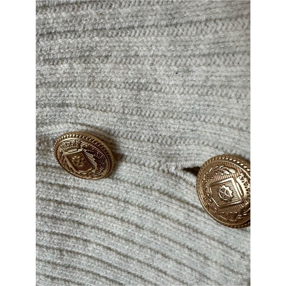 J. Jill Cream Cable-Knit Shawl Collar Cardigan - Picture 7 of 12